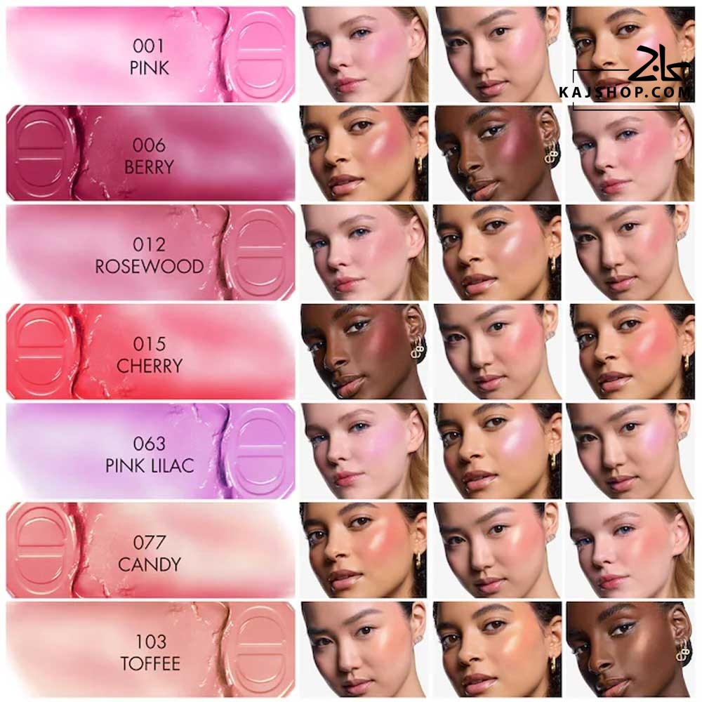 رژ گونه استیکی بک استیج دیور مدل Rosy Glow
