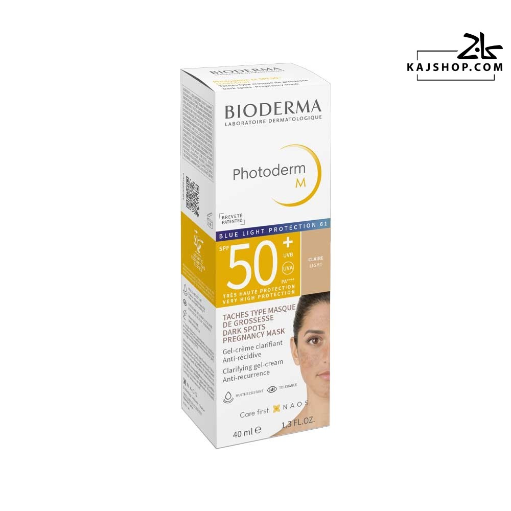 کرم ضد آفتاب رنگی ضد لک فتودرم M بایودرما SPF50+
