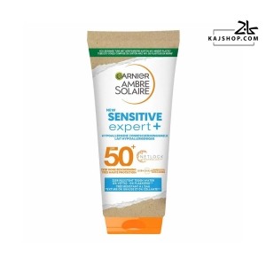 ضد آفتاب بی رنگ صورت و بدن پوست حساس گارنیه +SPF50