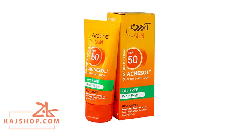 کرم ضد آفتاب SPF 50 آکنه سل پلاس آردن