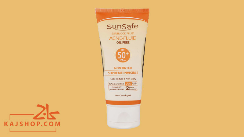 ضد آفتاب سان سیف SPF50، روشن کننده و رطوبت رسان